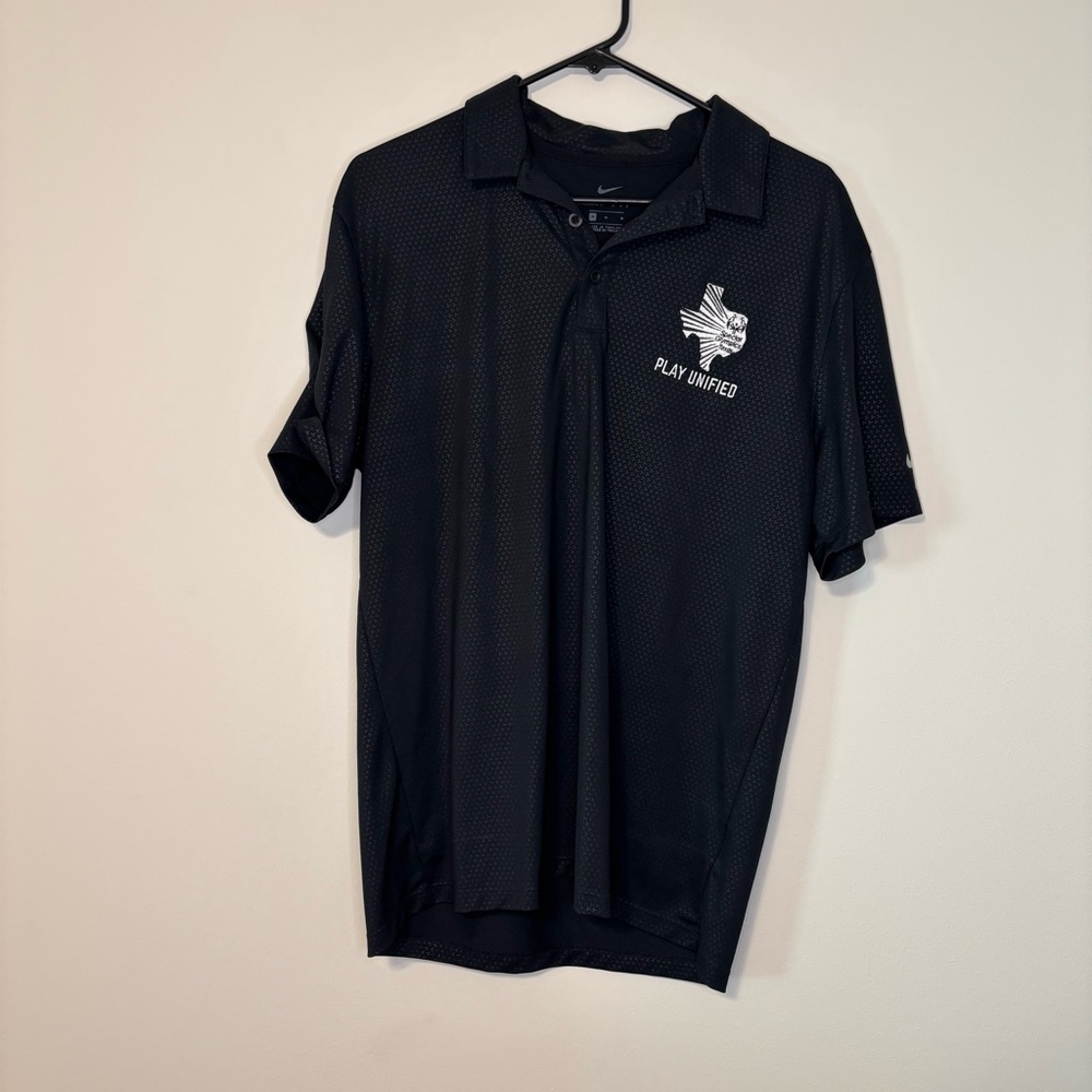 Nike Men's Black Polo Shirt Special Olympics